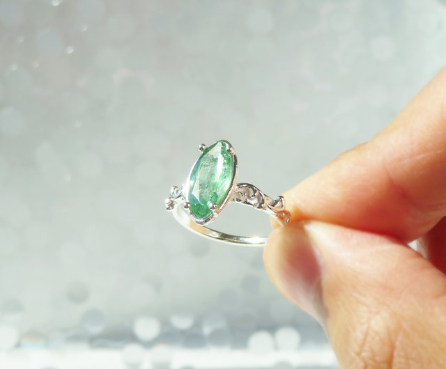 グリーンカイヤナイト リング / Green Kyanite Ring () - ショップ