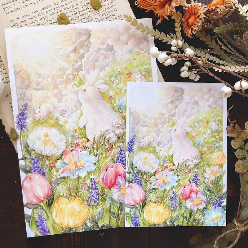 Looking Up at the Wilderness－A5 Card/A6 Postcard - Cards & Postcards - Paper Multicolor