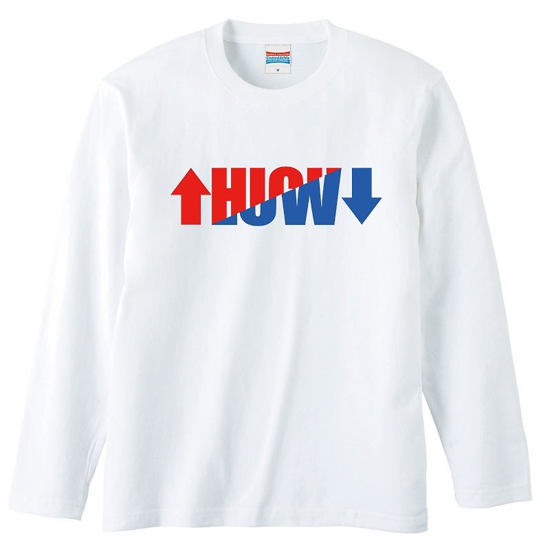 Long sleeve T-shirt / H & L - Men's T-Shirts & Tops - Cotton & Hemp White