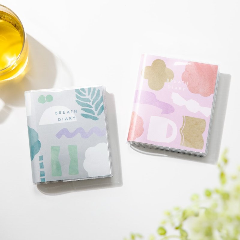 BREATH DIARY breathing diary - Notebooks & Journals - Paper Pink