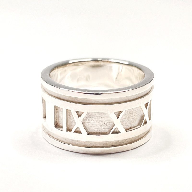 【日本直送 中古美品】14号 ティファニー TIFFANY&Co. リング・指輪 アトラス - 戒指 - 純銀 銀色
