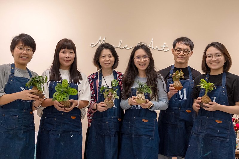 [Artisan Experience] Plant therapy moss ball handmade x Zhubei, Hsinchu - Plants & Floral Arrangement - Plants & Flowers 