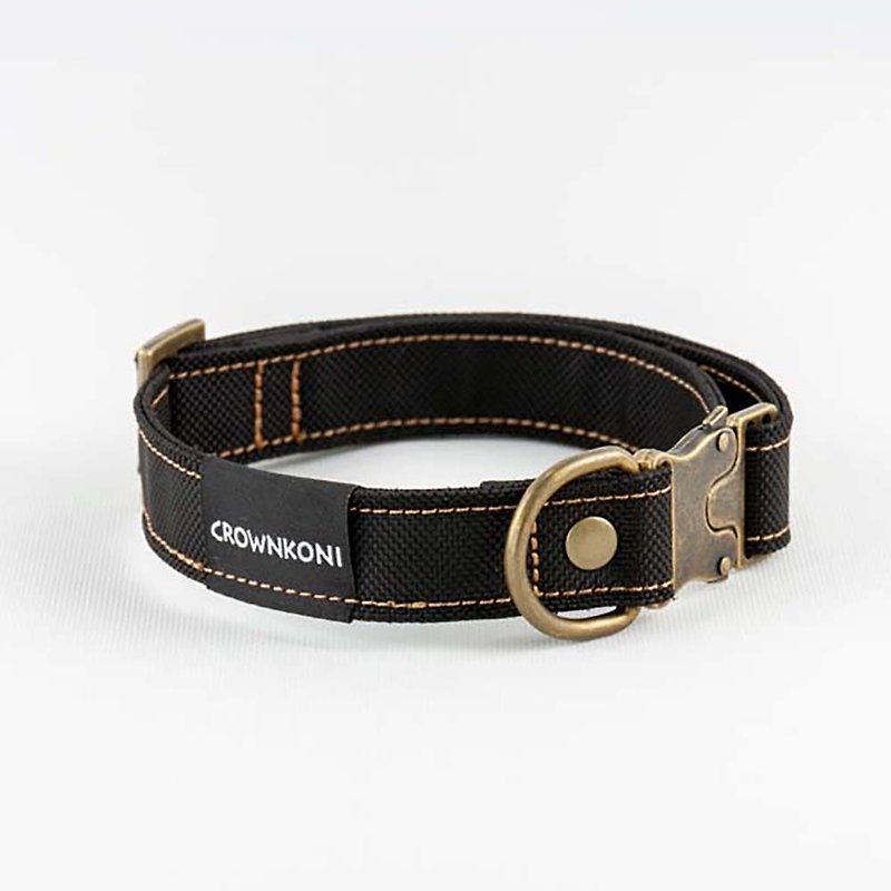 Oxford Collar - Black - Collars & Leashes - Other Materials 