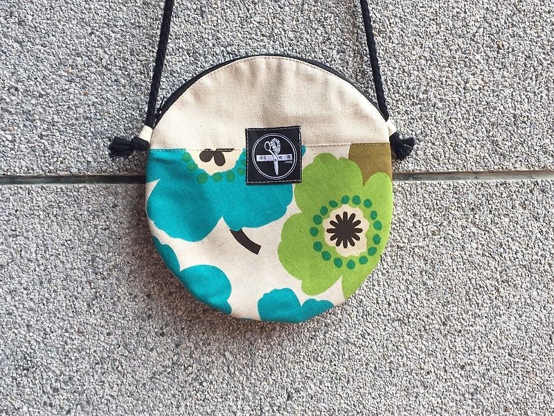toutoubags/ big pie bags-beauty flower(tiffany green) - Messenger Bags & Sling Bags - Other Materials Green