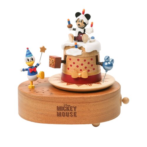 ミッキーケーキ】ディズニー 2回転オルゴール 誕生日プレゼント | Wooderful life - ショップ Wooderful life 置物 -  Pinkoi