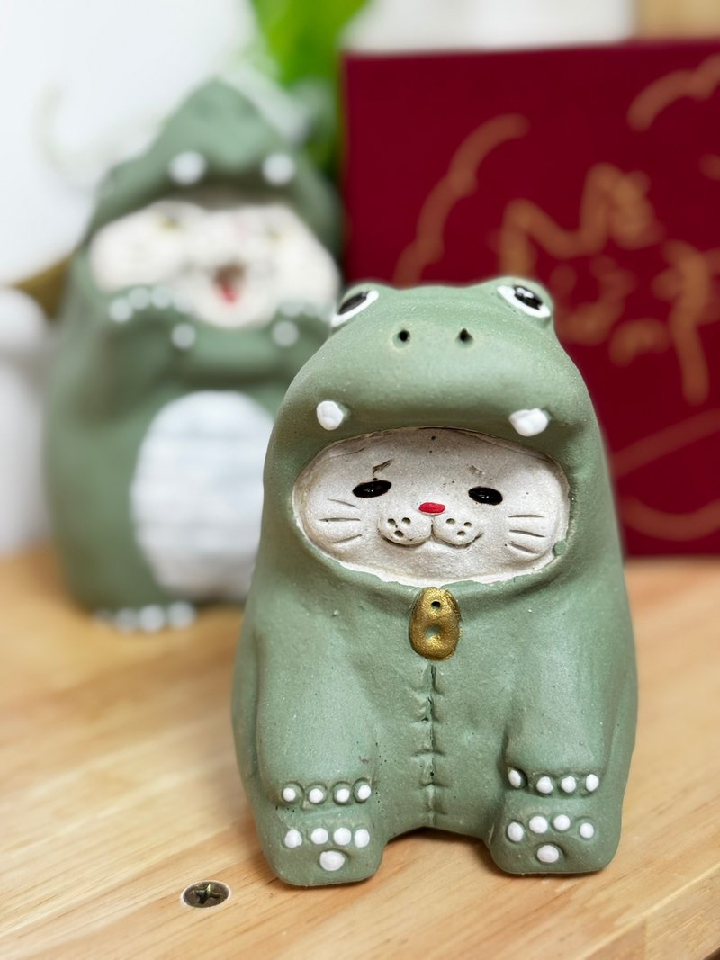 布施貓 | 迷你龍貓 - 擺飾/家飾品 - 陶 
