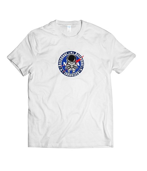 蟲蟲商號X原創設計T-shirt 小太空人-T-shirt 白/黑/灰/藏青