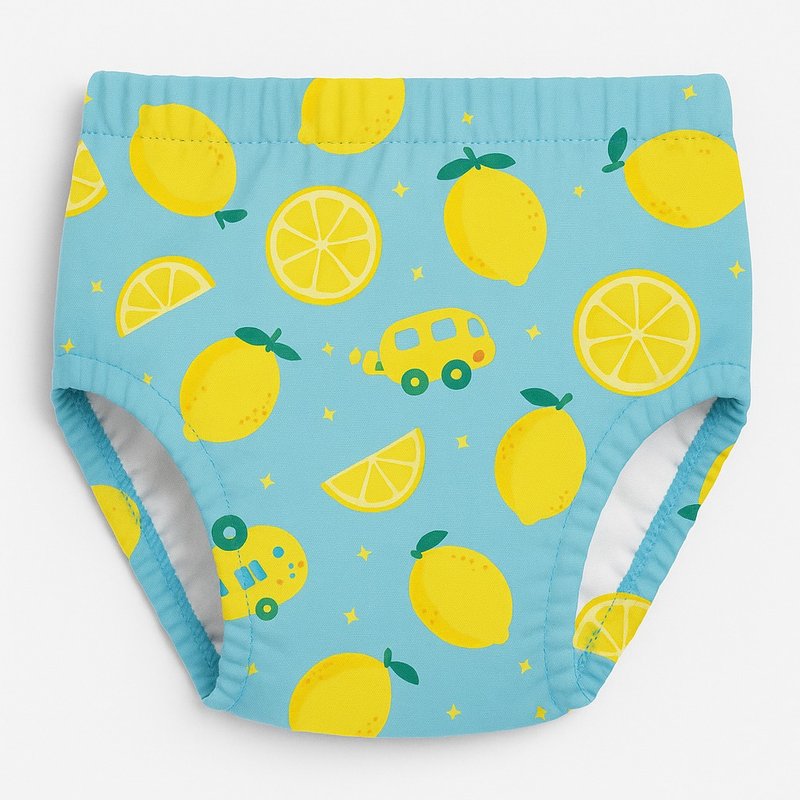 Fairywell 成長型寶寶泳褲 - 嬰兒/兒童泳衣 - 聚酯纖維 