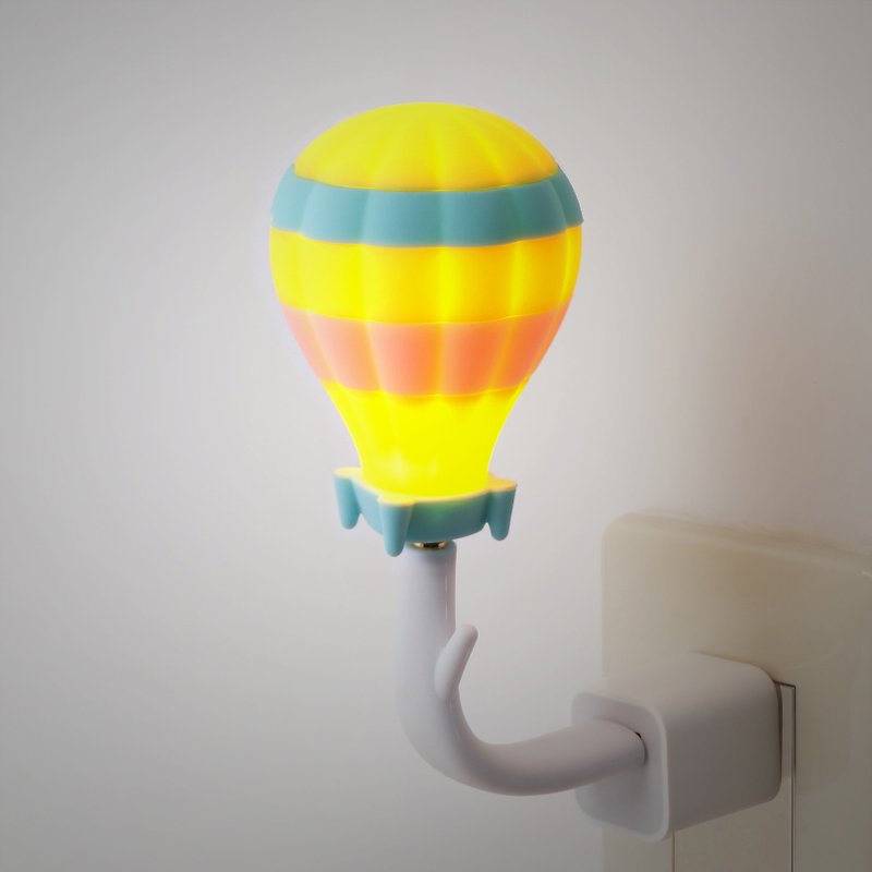 Vacii DeLight Hot Air Balloon USB Mood Light/Night Light/Bedside Lamp - Candy - Lighting - Silicone Yellow