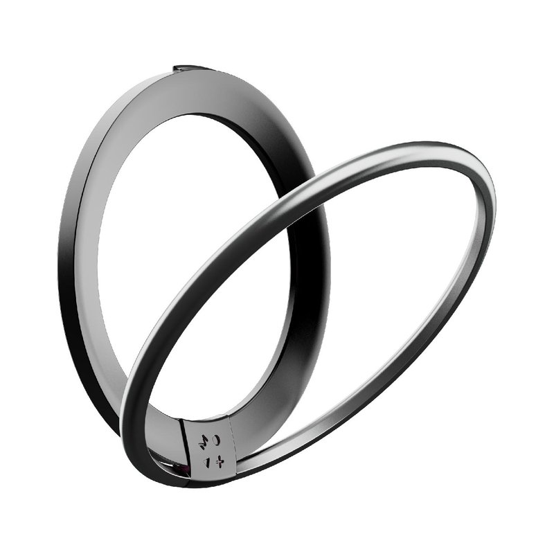 Momax CaseFORM Hoop Magnetic Ring Stand KH19 - ที่ตั้งมือถือ - โลหะ สีดำ