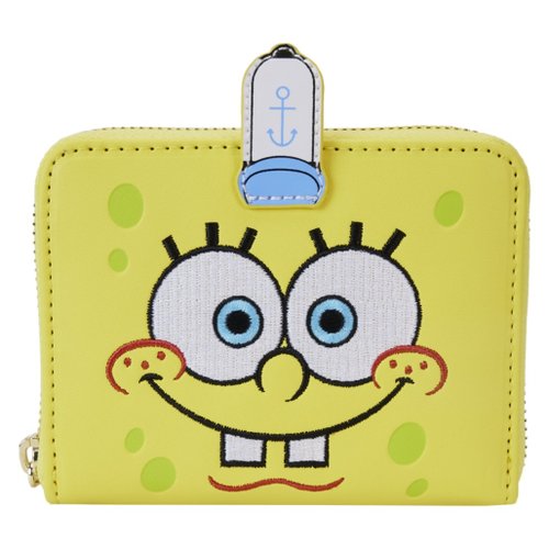 Loungefly HK 授權經銷 Loungefly Nickelodeon 海綿寶寶25週年 造型拉鍊銀包