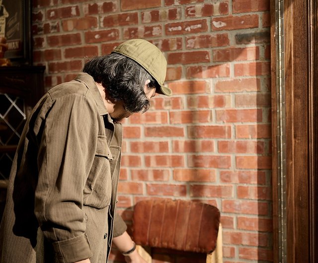 A-3 Mechanic Cap - Olive - Shop retrodandy-tw Hats & Caps