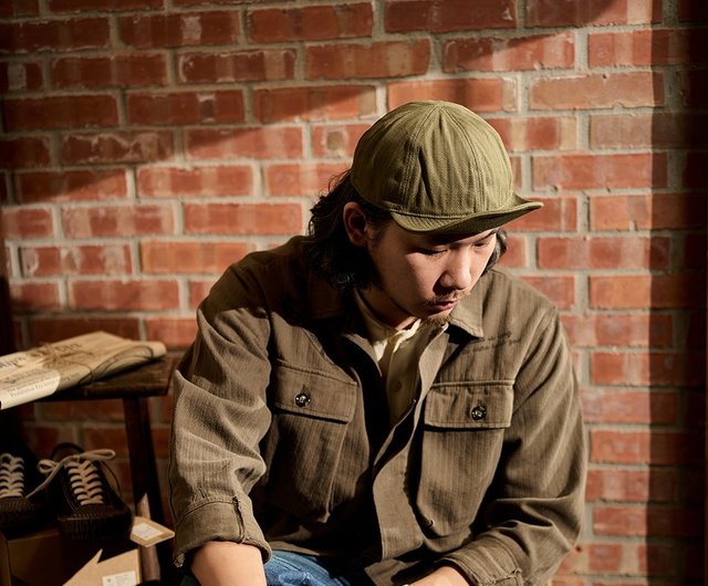 A-3 Mechanic Cap - Olive - Shop retrodandy-tw Hats & Caps