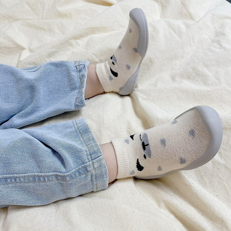 Korean Ggomoosin Toddler Socks and Shoes-Chirpy Beagle - Baby Shoes - Cotton & Hemp 