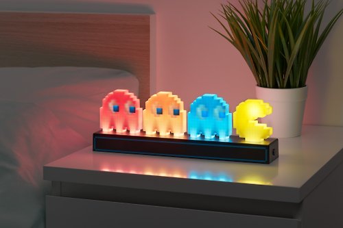 Paladone UK 【完美禮物】官方授權3D Pac-Man經典角色小夜燈