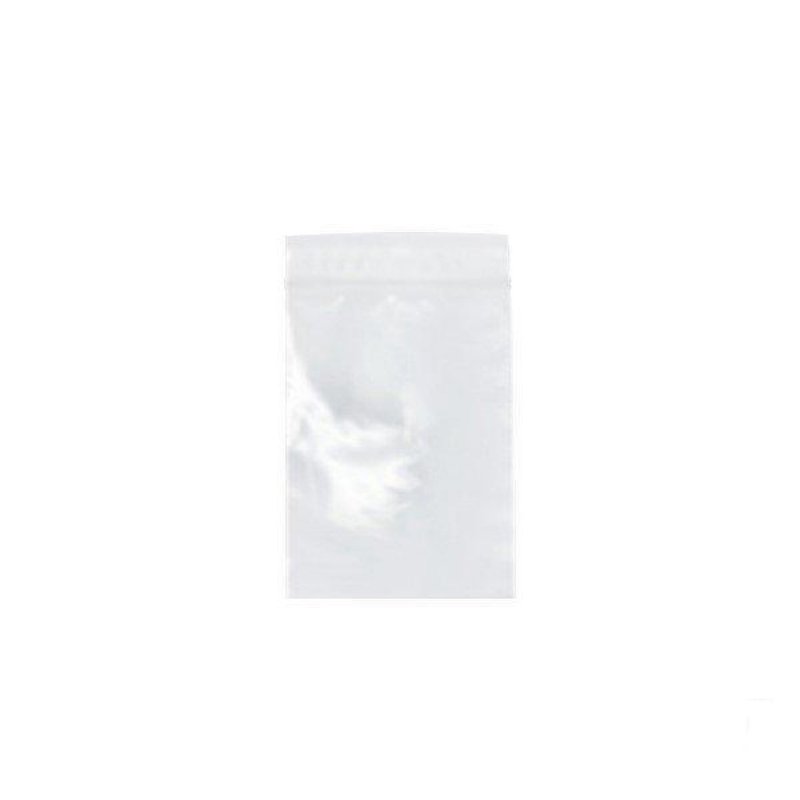 Zipper plastic bag 100 pieces No. 2 - Storage - Other Materials Transparent