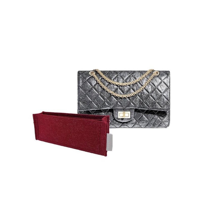 手製內袋 Bag Organizer Chanel 2.55 Reissue 227 Maxi 31.5cm - 化妝包/收納袋 - 其他材質 多色