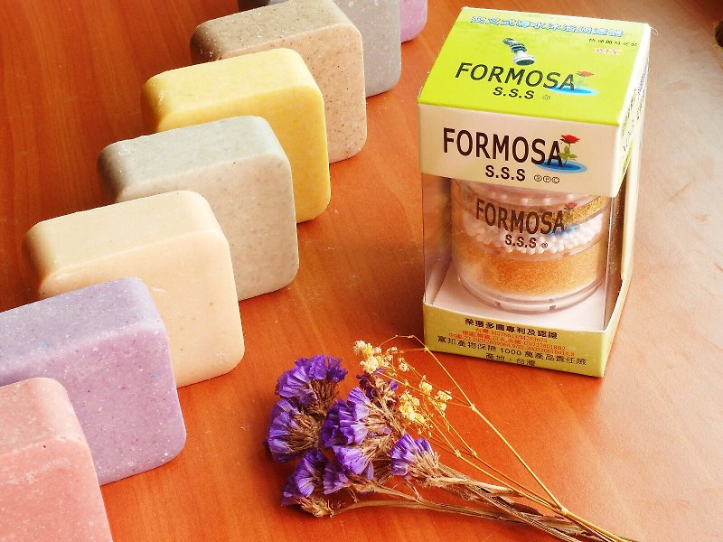 Shampoo soap + water softener combination (original price 400 special price 350) easy to wash non-stick handmade soap shampoo soap - สบู่ - วัสดุอื่นๆ 