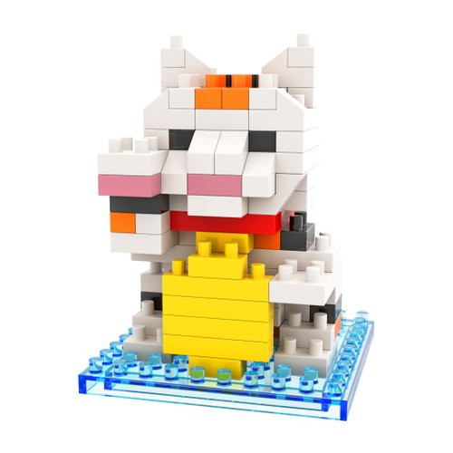 Archbrick Archbrick 招財貓 Pixel 積木 Nanoblock