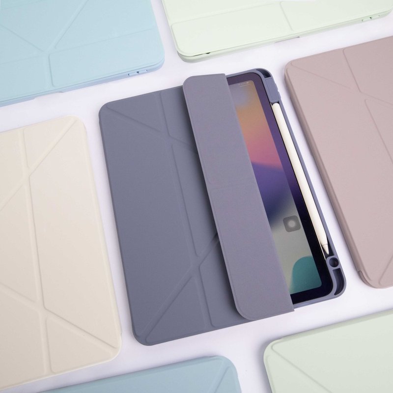 iPad平板保護套 Flip 翻折系列【素色】右側筆槽款 - 平板/電腦保護殼/保護貼 - 其他材質 多色