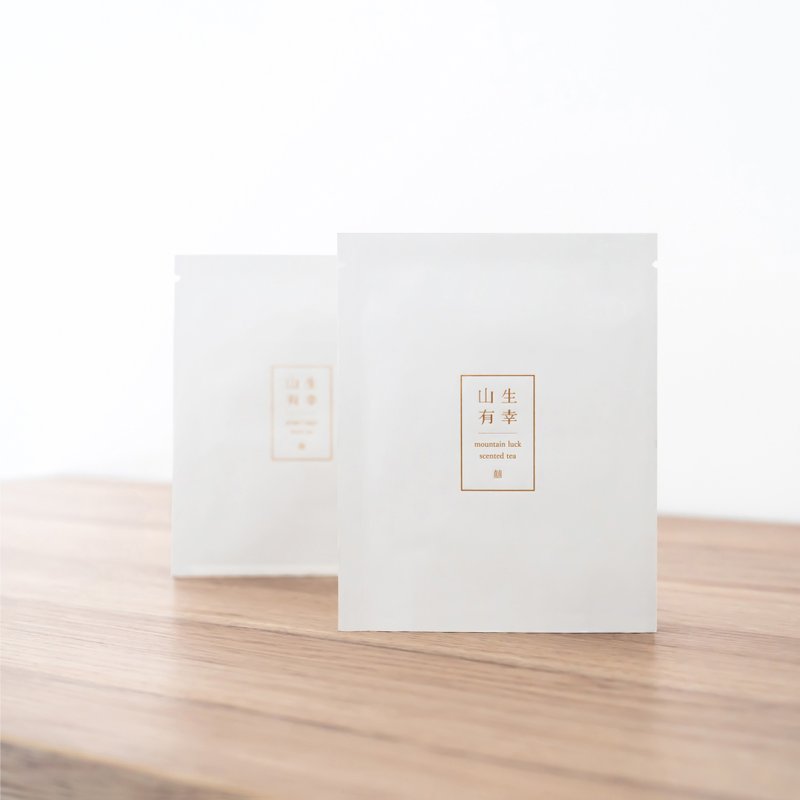 Free Shipping Set [Classic Scented Floral tea] Taiwan Original Leaf Three-dimensional Tea Bag 200 pieces - Tea - Fresh Ingredients White