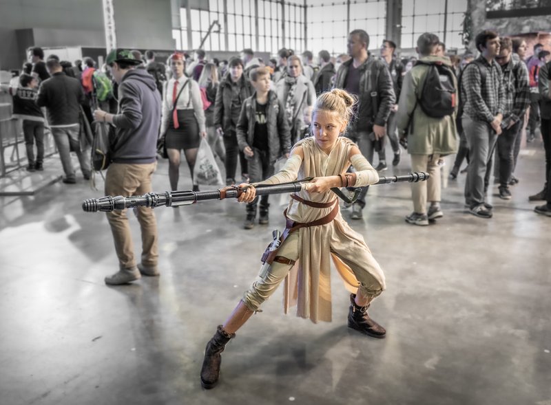 Rey Staff inspired by Star Wars character - 擺飾/家飾品 - 塑膠 銀色
