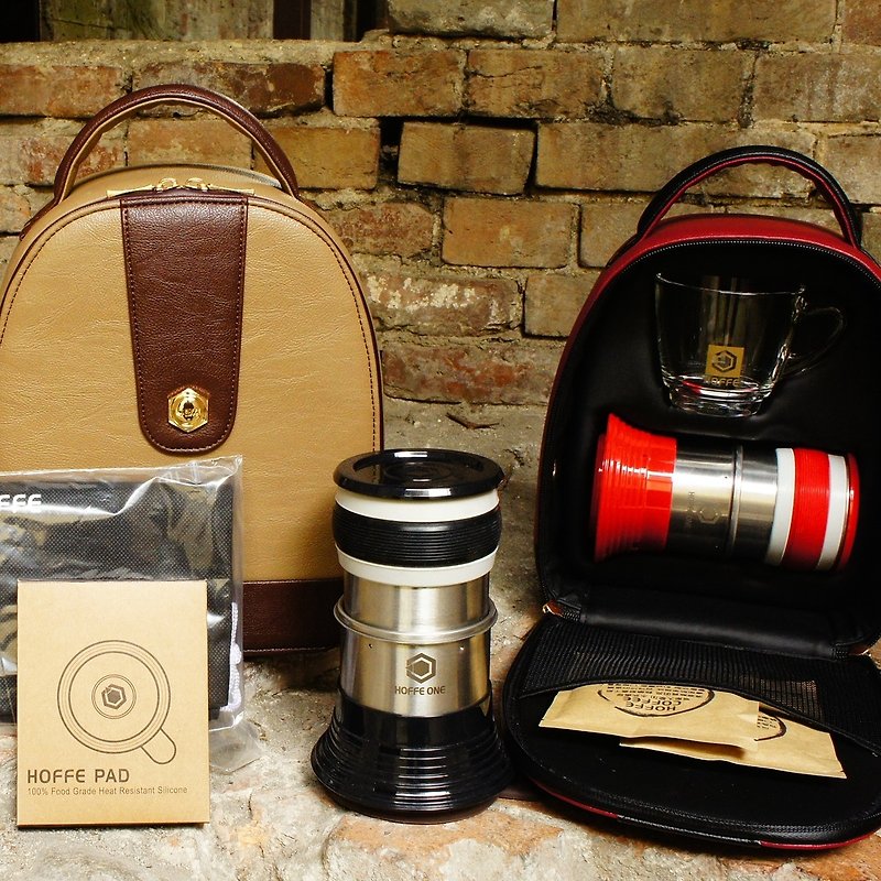 HOFFE Mini Cafe (Brown Carrying Bag) 12A (11/27 order 12/05 shipment) - Mugs - Other Metals Brown