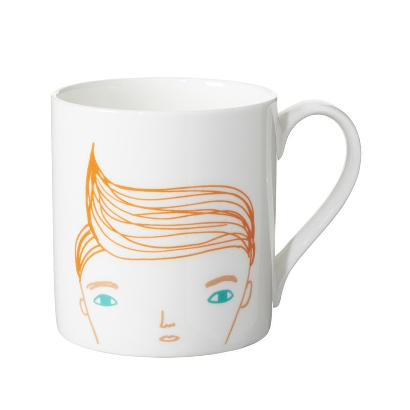 Francis bone china mug - Mugs - Porcelain White