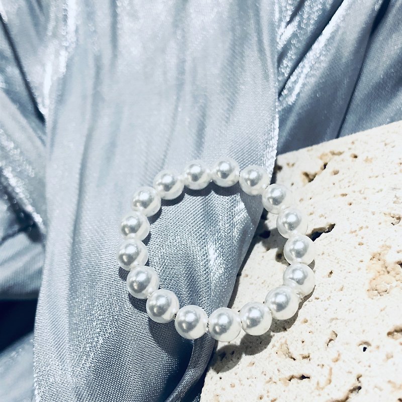珍珠戒指—單只販售 - 戒指 - 珍珠 白色