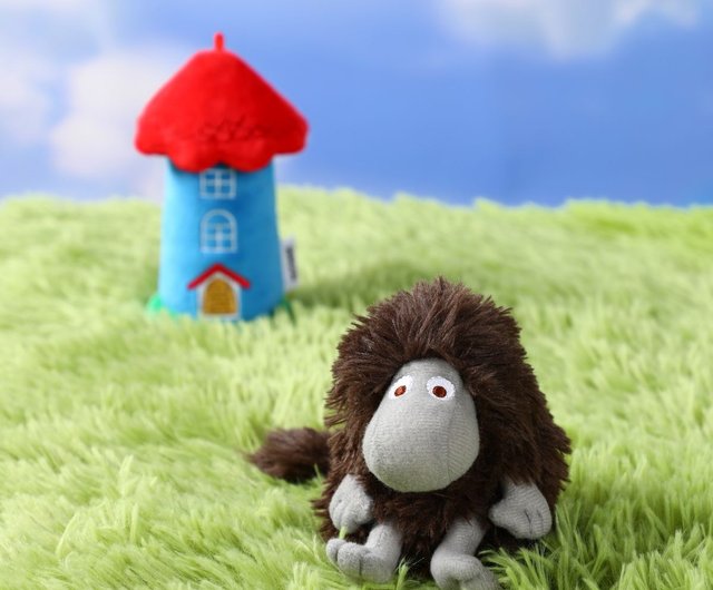 80周年記念 VIPO ムーミンふわふわ ぬいぐるみペンダント