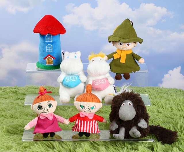 80周年記念 VIPO ムーミンふわふわ ぬいぐるみペンダント