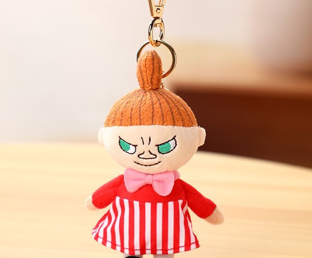 ミンミン 80周年記念 VIPO ムーミンふわふわ ぬいぐるみペンダント