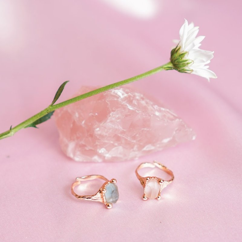 Marilyn Ring - General Rings - Semi-Precious Stones Pink