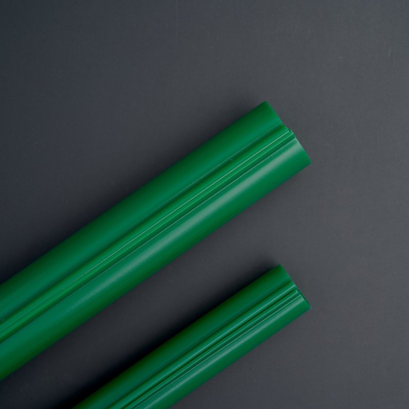 Suction straw set-Xingba Green 3425 - Reusable Straws - Plastic Green