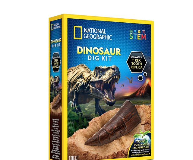 NATIONAL GEOGRAPHIC ナショナルジオグラフィック 恐竜化石発掘キット