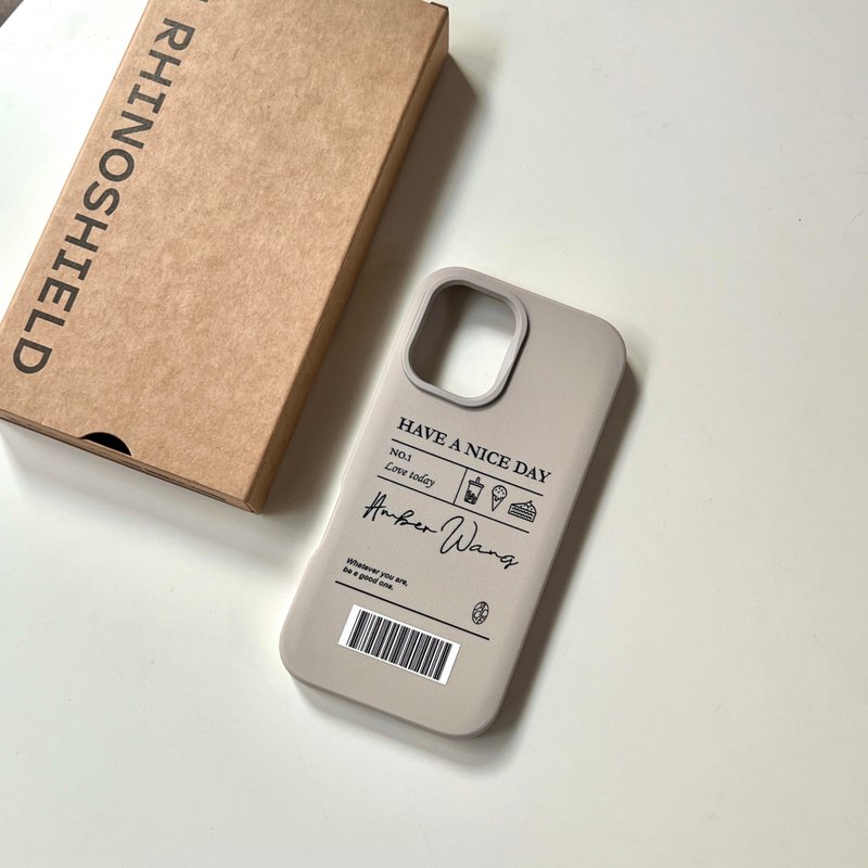 【Have A Nice Day】| SolidSuit 犀牛盾 客製化載具 MagSafe - 手機殼/手機套 - 其他材質 多色