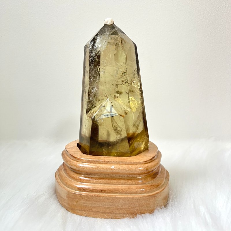 黃水晶柱 | 水晶 | 水晶柱 | 水晶擺件 - 擺飾/家飾品 - 水晶 黃色