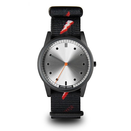 HYPERGRAND HYPERGRAND - 01基本款系列 - BOLT BLACK 黑閃電 手錶