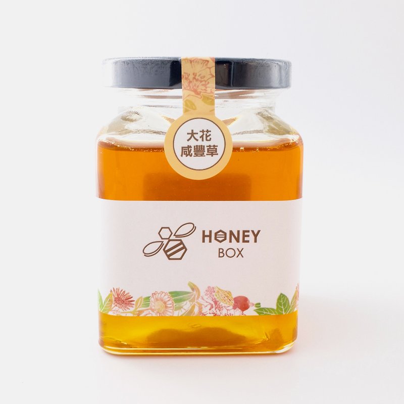 Pilose Beggarticks honey-Certified domestic - น้ำผึ้ง - แก้ว สีทอง