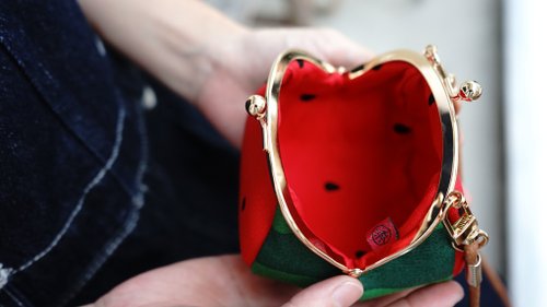 Red Heart Shape Clutch - Seven Season