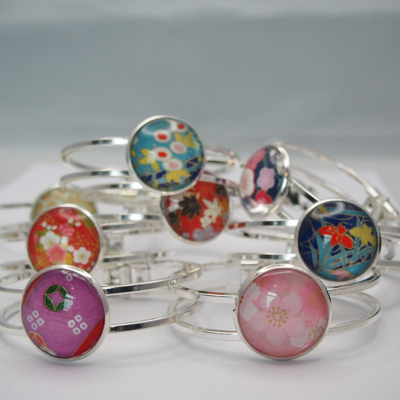 和紙を使った手作りブレスレット - 手鍊/手環 - 貴金屬 多色