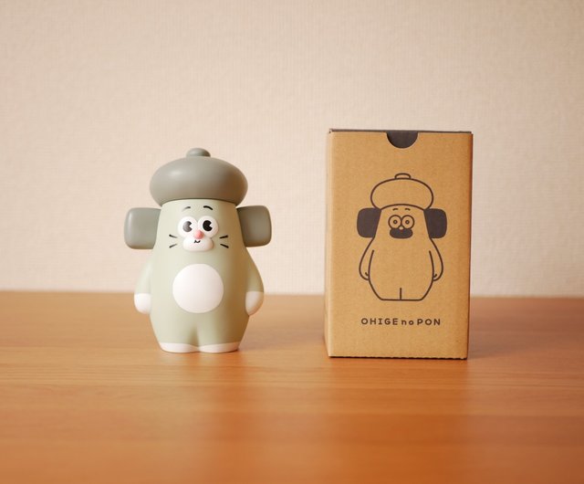 おひげのポン ねずみさん ソフビ ART TOY_SOFUBI_ねずみさん - ショップ おひげのポン 人形