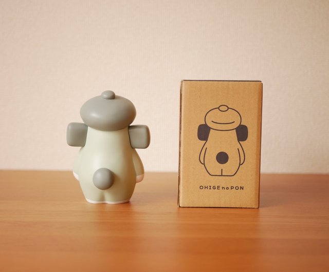 おひげのポン ねずみさん ソフビ ART TOY_SOFUBI_ねずみさん - ショップ おひげのポン 人形