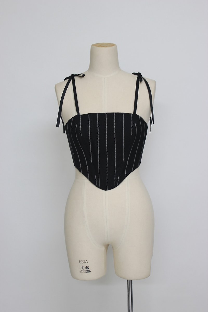Niche design strappy vest (clothing version) - Other - Paper Brown