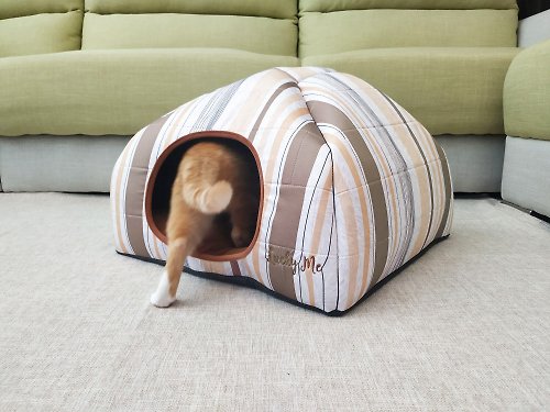Lucky Me 寵物設計 小碉堡- 微風般的你 涼墊 大空間