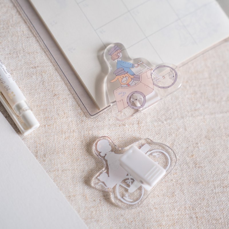 Woof Express Acrylic Clip - 其他 - 塑膠 