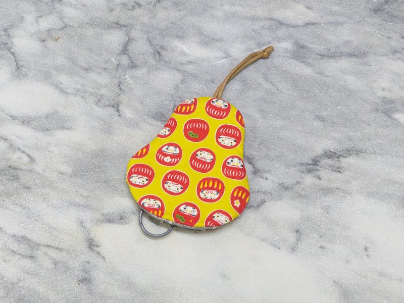 Fukugami pear-shaped key bag [K240820] - Keychains - Cotton & Hemp Multicolor