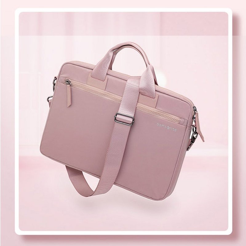 Samsonite DENDI-ICT BP5*002 14インチノートPC用トートバッグ（ショルダーストラップ付き）- 桜ピンク - パソコンバック・PCケース - ナイロン ピンク