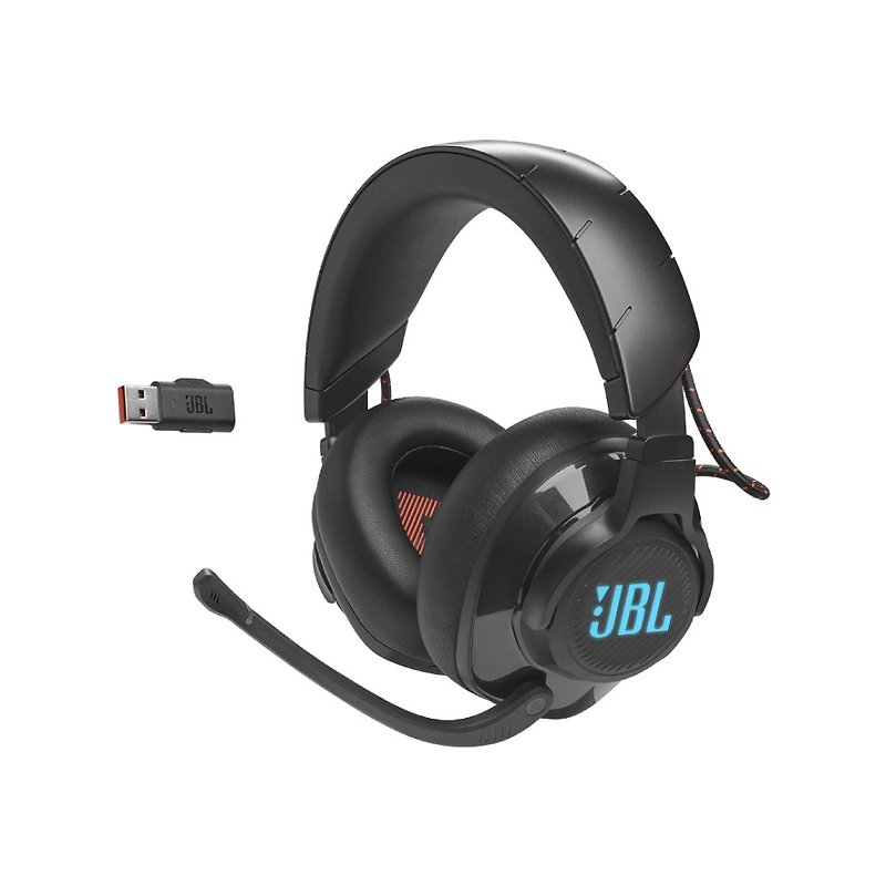 JBL Quantum 610 RGB Surround Sound USB Gaming Headphones - Headphones & Earbuds - Plastic 