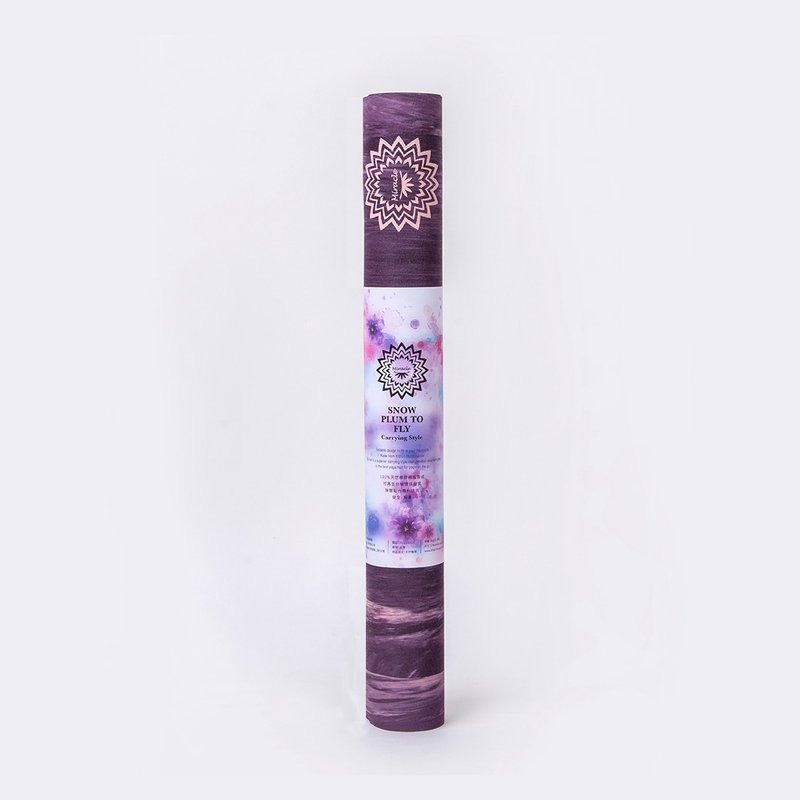 【Miracle】天然橡膠瑜珈墊1.5mm│凝梅化蝶 - 瑜珈墊 - 橡膠 